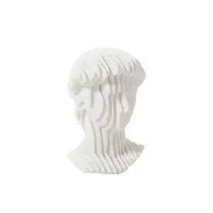 Sandstone Human Head-White B