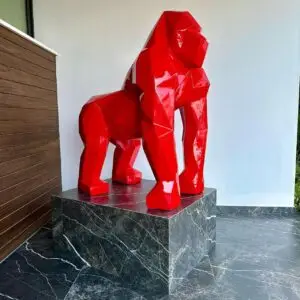 "Outdoor Red Gorilla"