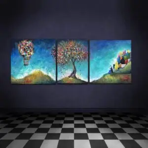 Wish Tree (Triptych idea)