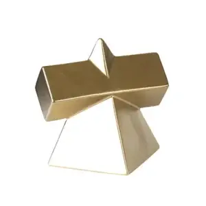 Golden Geometry Decoration -A