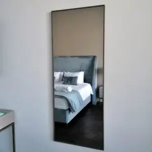 Rectangle Mirror With Aluminium Bronze Frame