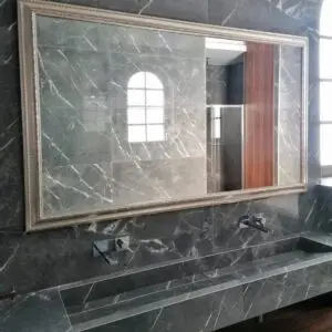 Rectangle Mirror with wooden frame