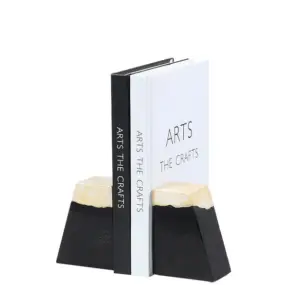 Three Color Stone Bookend