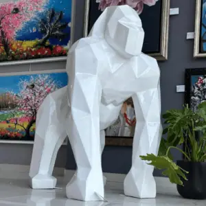 "Outdoor White Gorilla"