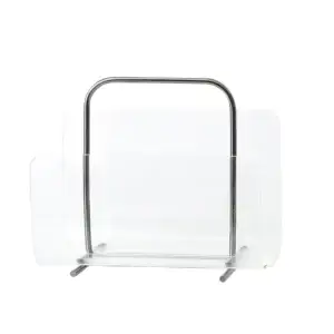 Smaller Portable Magazine Rack-Black Titanium
