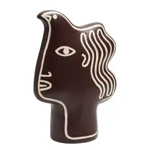 Bired Head Mixed Human Face A-B