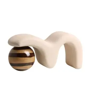 M shape ball ornament