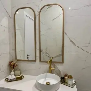 Gold Arch mirror