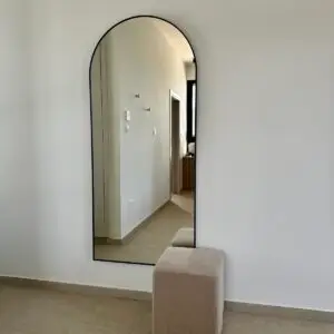 Arch Mirror In Gold And Black