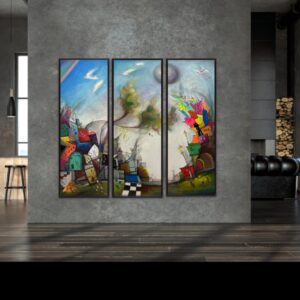 Magic City Dream (triptych)