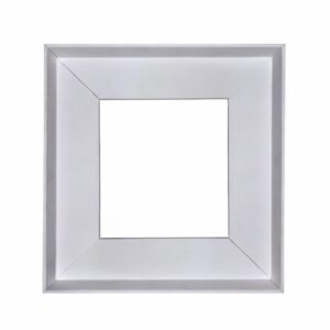 white corner frame 5cm