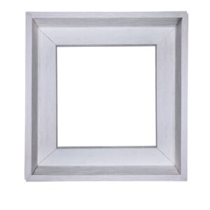 white corner 4.5cm with lines