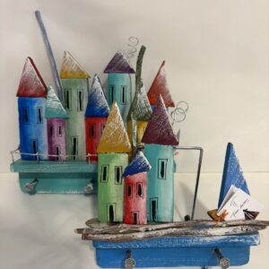 Small and Big colorfull cities