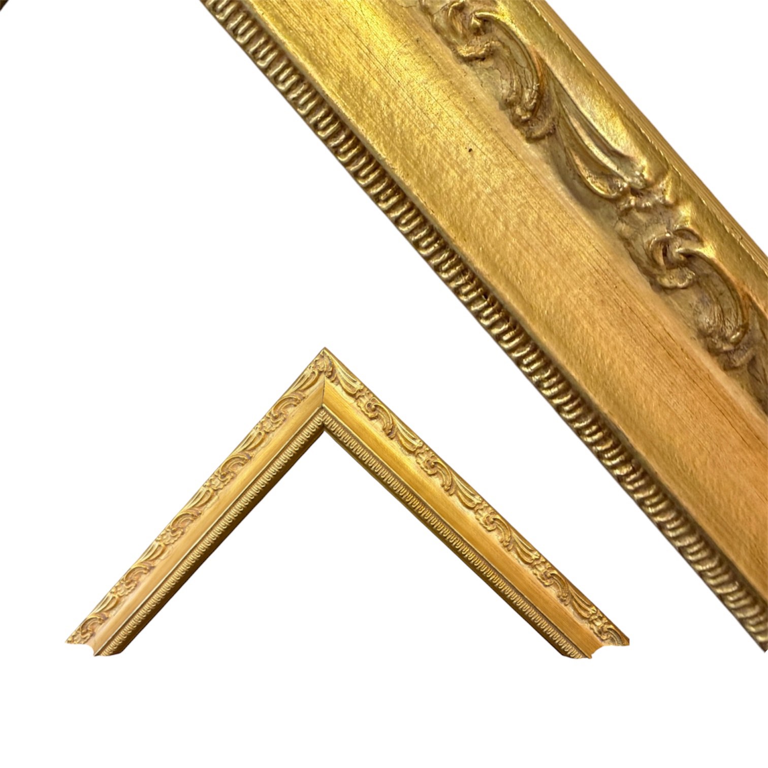 Mirror with gold frame - Image 3